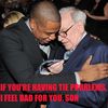 Check Out Jay-Z Adjusting Warren Buffett's Tie